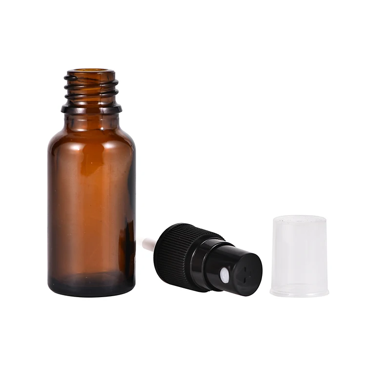 Factory Direct Cosmetic Amber Spray Glass Perfume Bottle 30 ml Skincare Packaging Glass Bottle