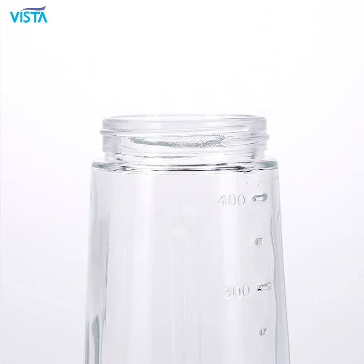 Best quality factory produced scale glass milk bottle glass juice bottle  transparent glass mug with lid milk coffee water cup