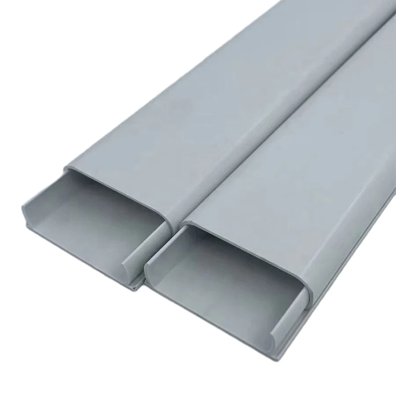 Wholesale non-retail PVC1424 plastic pvc open decoration cable trough wall household plastic building materials