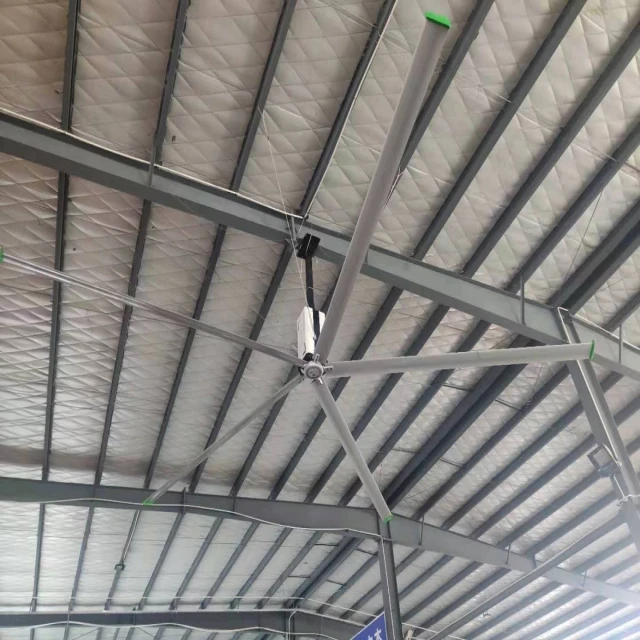
7.3M industrial big ceiling fan in workshop 380V/220V 