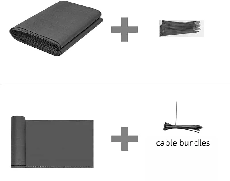 HDPE Fence Screen Tennis Garden Privacy Wind & Dust Protection Sun-Blocking Sun Fabric for Outdoor Spaces & Camping