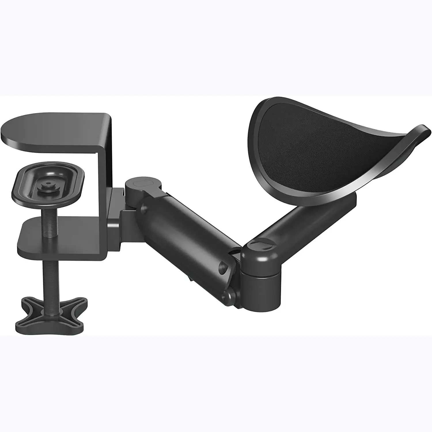 MG Computer Armrest Office Desk Arm Support Table Arm Bracket with Elbow Rest and Mouse Pad Rotatable