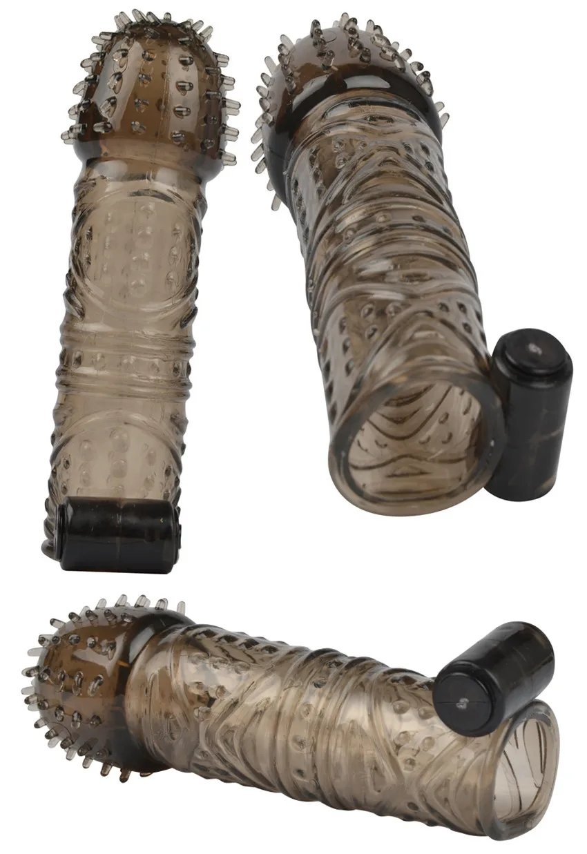 
Crystal Penis Sleeve Reusable Dick Cock Enlargement Extender Condom Men G Point Stimulation vibrator delayed condom 