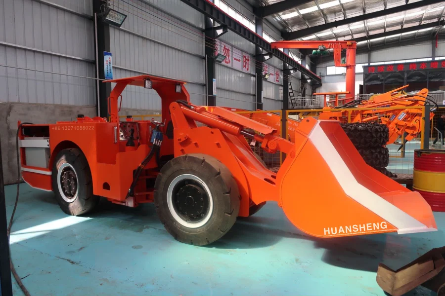 High lifting electric WJD-1 diesel mini loader Shovel Scraper for Peru Scooptram