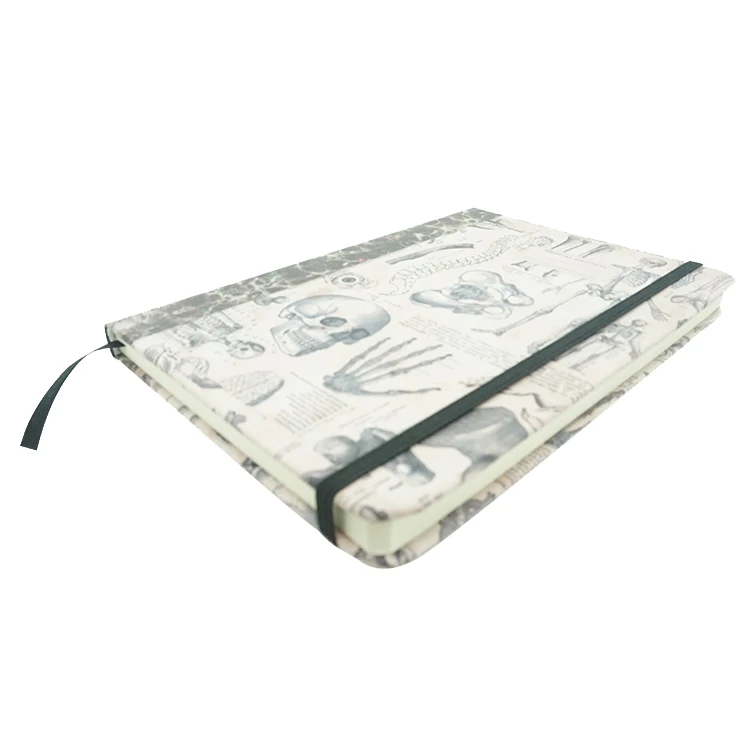 Metal Spiral Bound Planner Journal Notebook A5 Hardcover Spiral Planner Calendar Book
