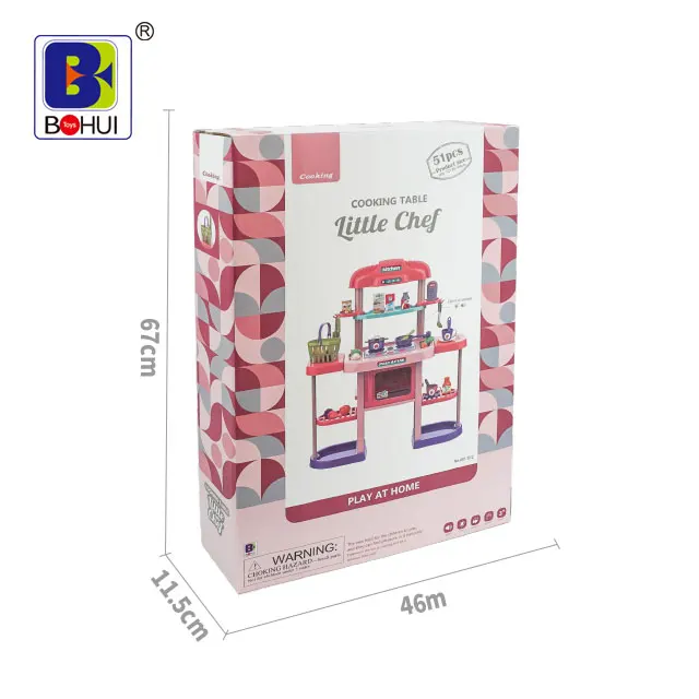 Best Quality Big Kitchen Set Toys Kids Pretend Play Cooking Learning Play Kitchen Toys For Kids child