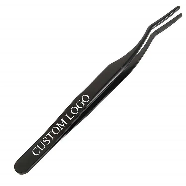 High Quality Custom Volume Eyelash Extension Kit Made Stainless Steel Eyelash Tweezers