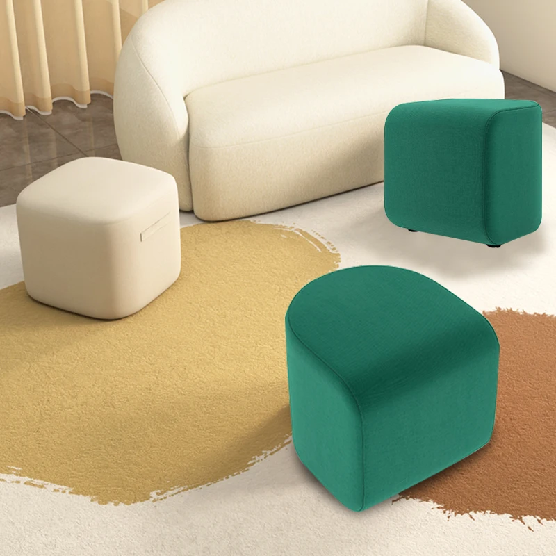 Офисная мебель для гостиной полукруглая скамейка большая подушка современный стиль круглый диван стул