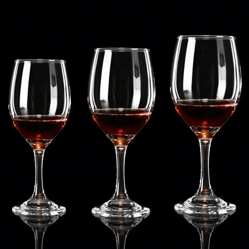 Wholesale Red Wine Glass Wine Glass in Bulk Stem Goblet Stemware Drinking Cup Juice Glasses Cocktail Tumbler Wedding Decoration