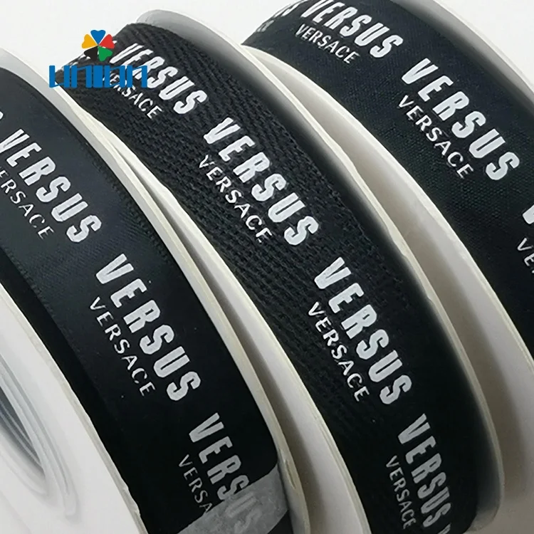 Custom printed cotton webbing twill tape
