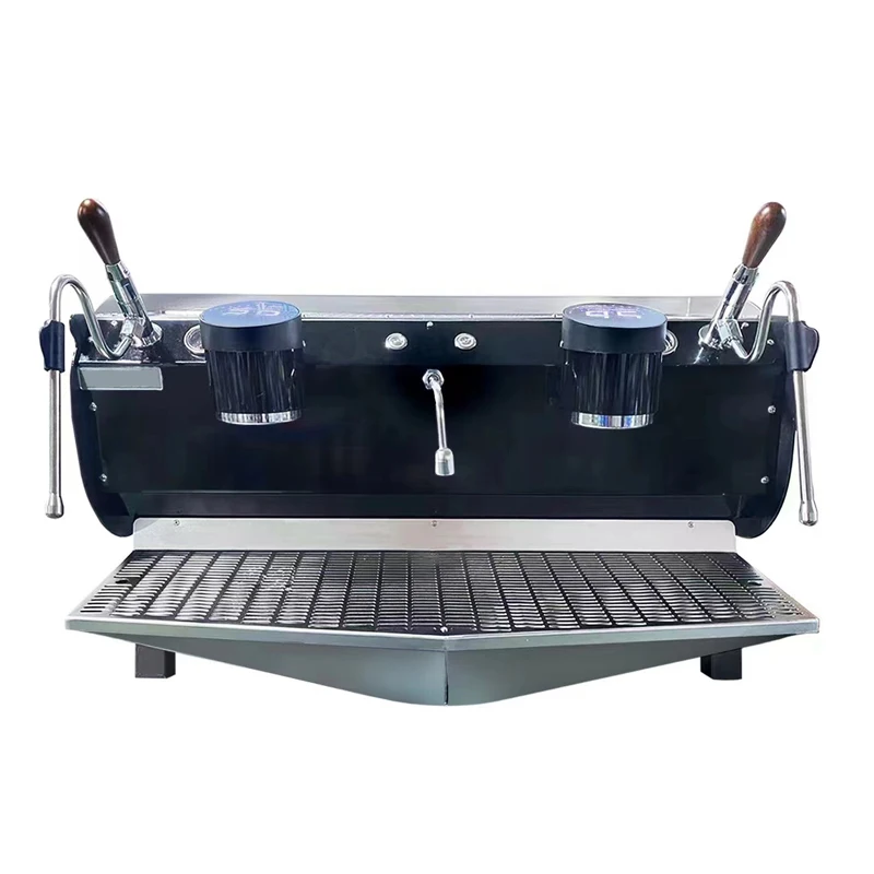 Custom Logo Profesional Commercial Italian Maquinas De Cafe Cafetera E61 Two Group Semi Automatic Coffee Maker Espresso Machine