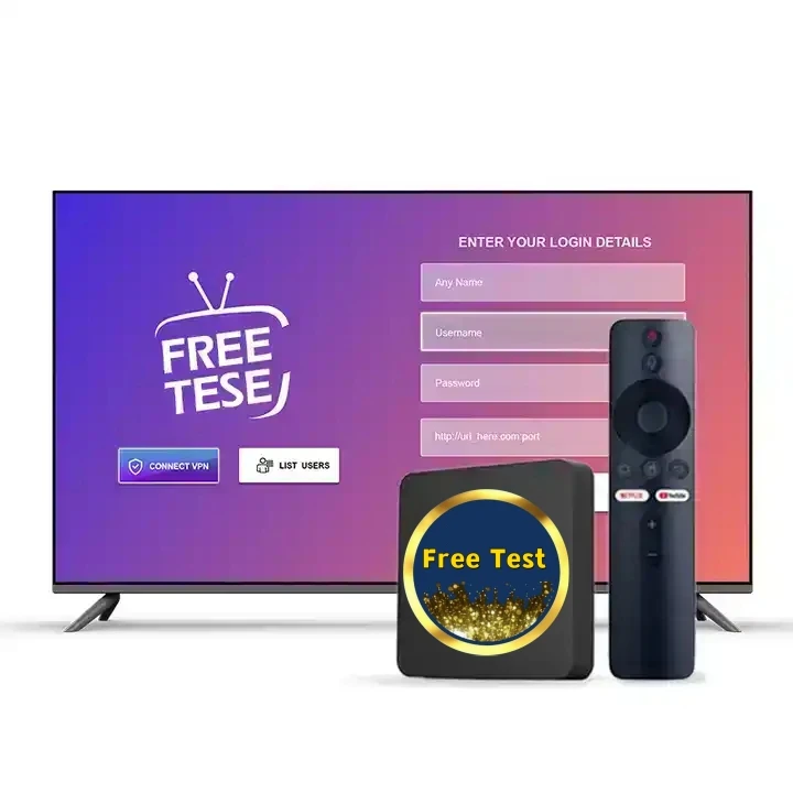 Best IPTV Subscription Free Test Code M3U List 1 3 6 12 Months Canada France Netherlands Spain HD Subscription Reseller Panel