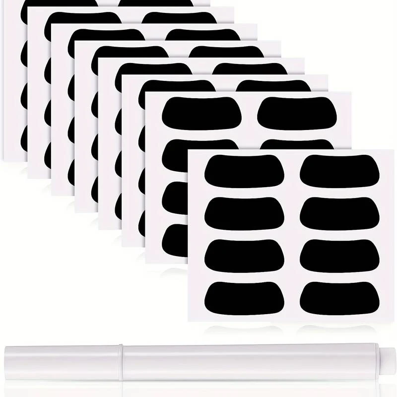 Custom Eyes Black Waterproof Stickers for Basketball Football Baseball Hockey Fans