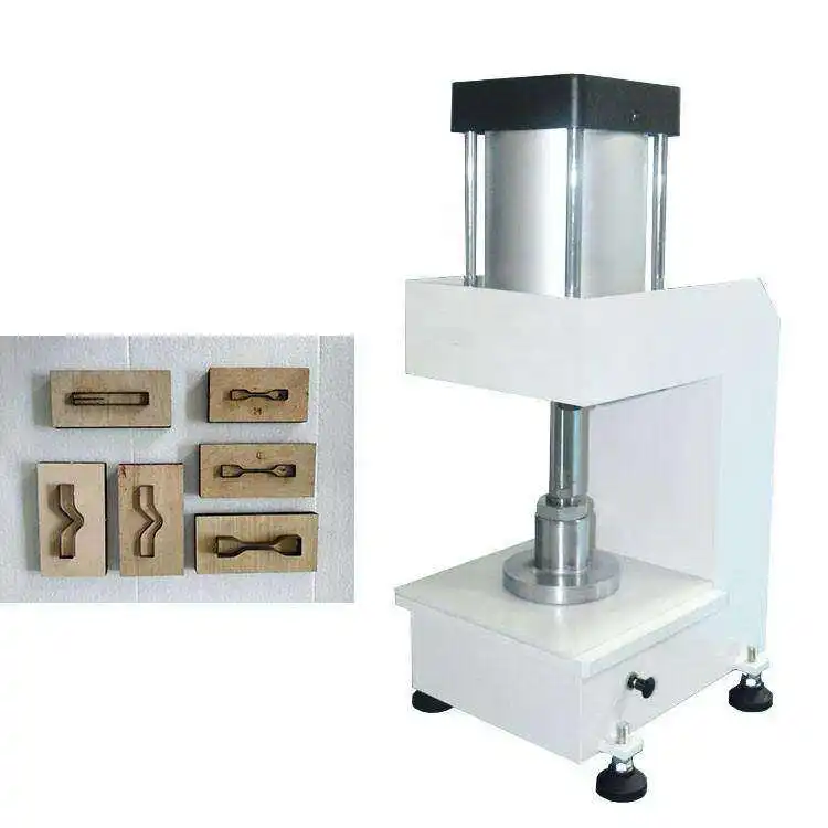 Dumbbell Specimen Cutting Rubber Silica Gel Sample Cutter Machine