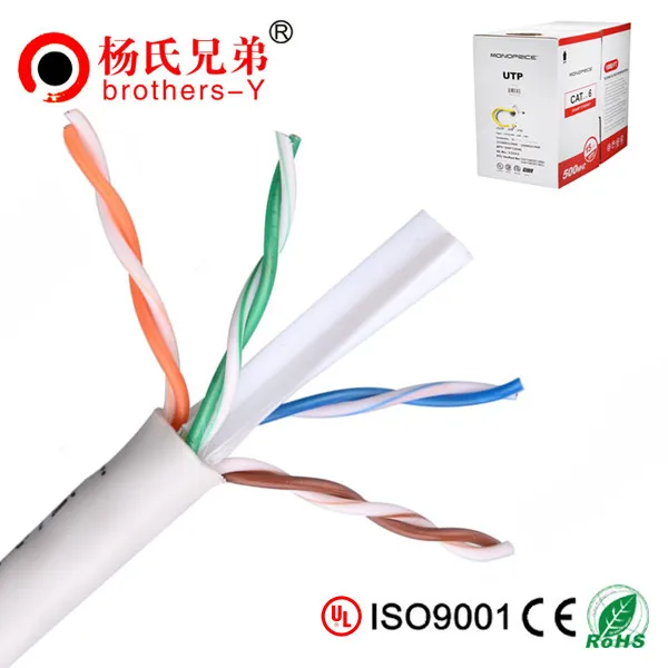  Лидер продаж 4 пары сетевой кабель cat6 медный