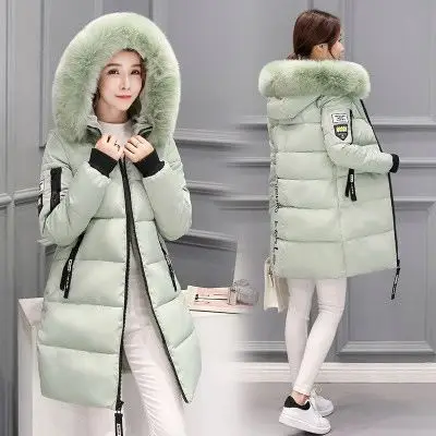 Popular Walson Down Jacket Womens 2022 New Large Fur Collar White Eiderdown Hooded Winter Coat.