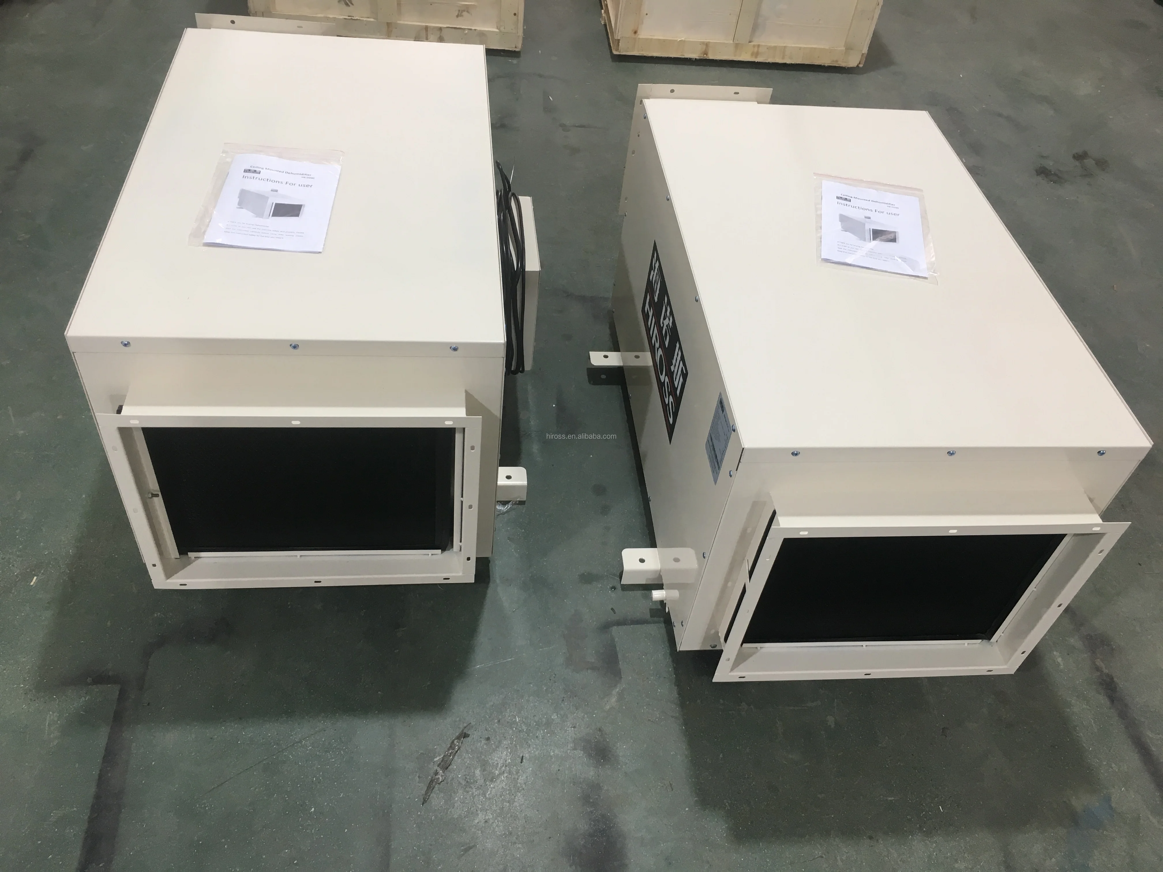 Factory price digital control basement  garage dehumidifier with fresh air ventilation