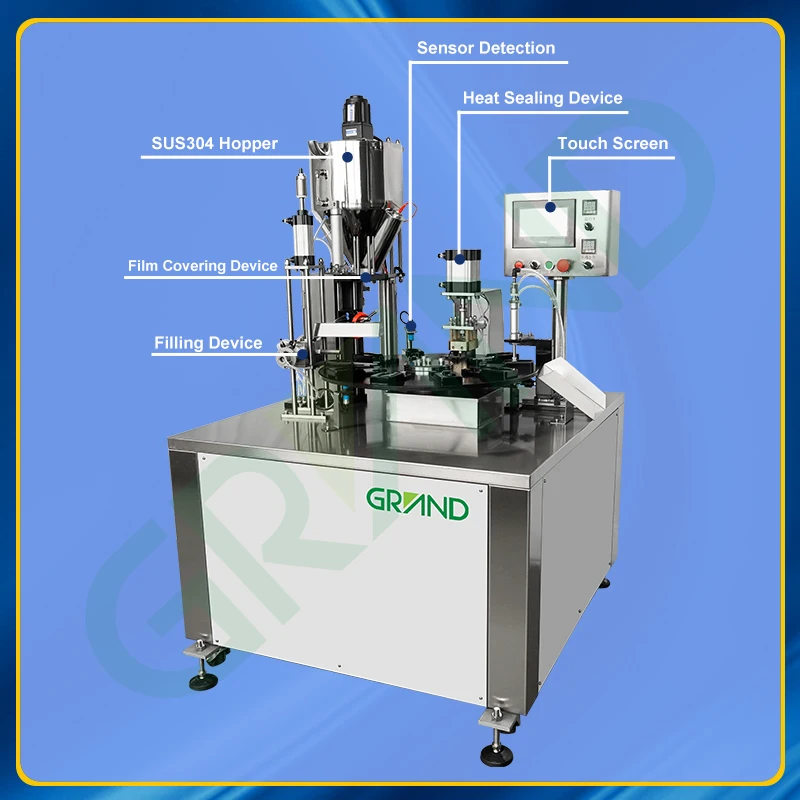 Monodose Cough syrup spoon filling sealing Pharmaceutical machine honey spoon packaging machine