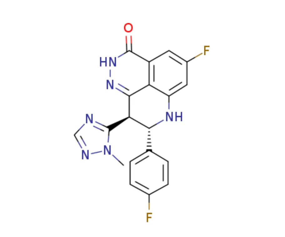 (8S,9R)-5-Fluoro-8-(4-fluorophenyl)-2,7,8,9-tetrahydro-9-(1-methyl-1H-1,2,4-triazol-5-yl)-3H-pyrido[4,3,2-de]phthalazine-3-one