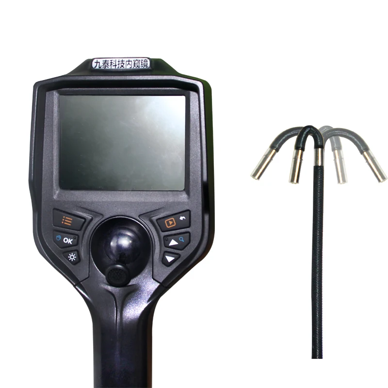 Aircraft engine inspection videoscope camera with 360 degree joystick 2.0m cable Visual Testing NDT Inspection