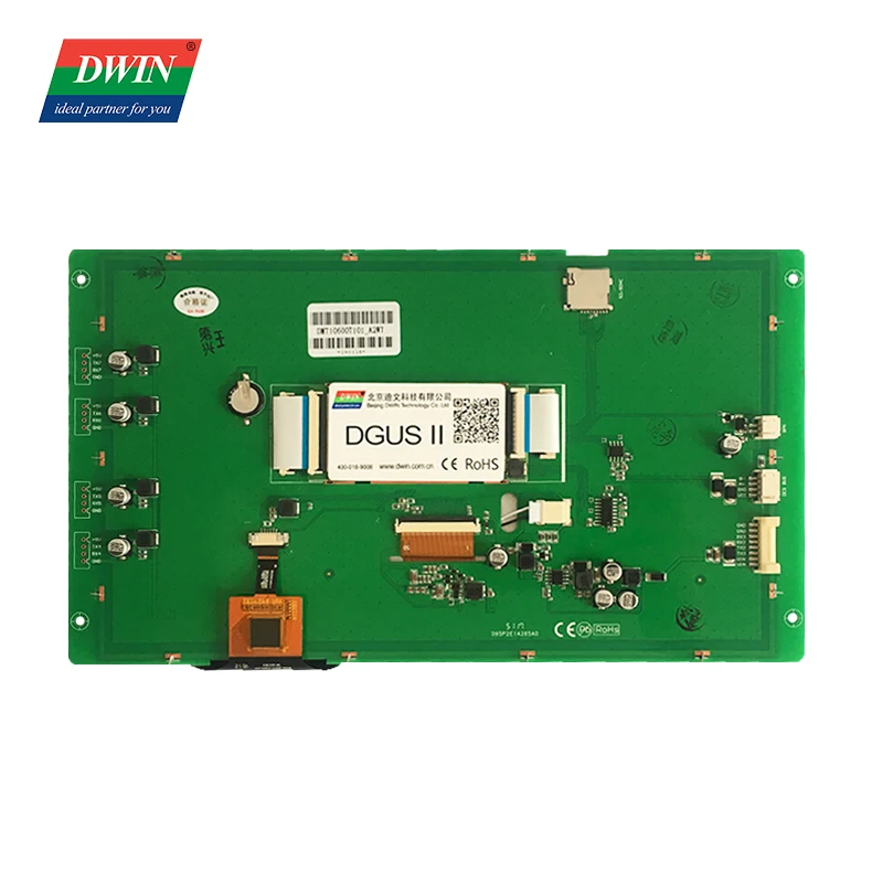  DWIN 10 1 дюймов ЖКД на тонкопленочных транзисторах тонкоплёночных HMI Сенсорный экран промышленного класса модуль с 1024*600 разрешение протокол