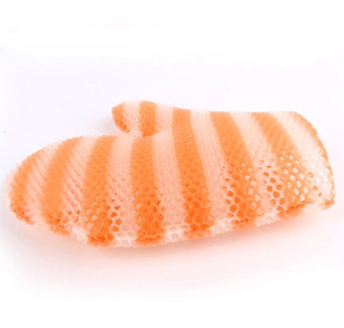 Korea Best Seller Honeycomb Exfoliating Gloves For Body Shower Mitt