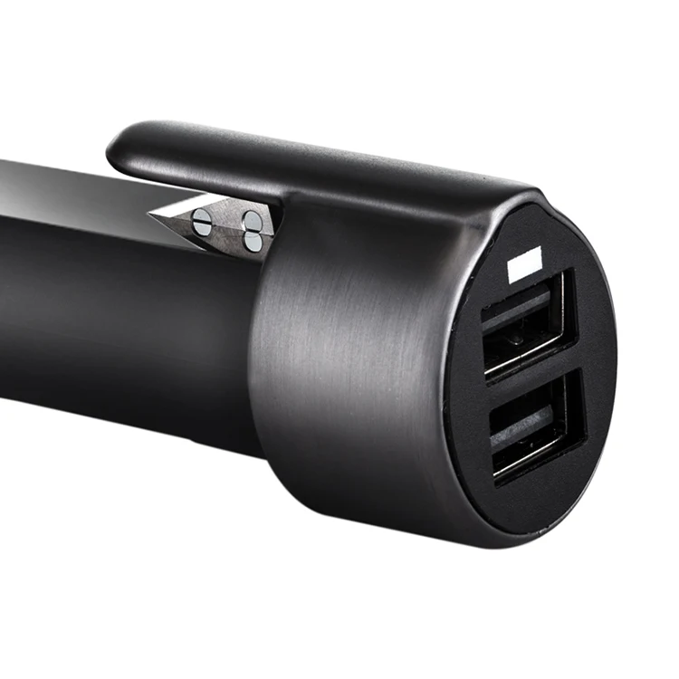 3 IN 1 Car Window Breaker Seat Belt Cutter Dual USB Fast Charging Car Charger Adapter