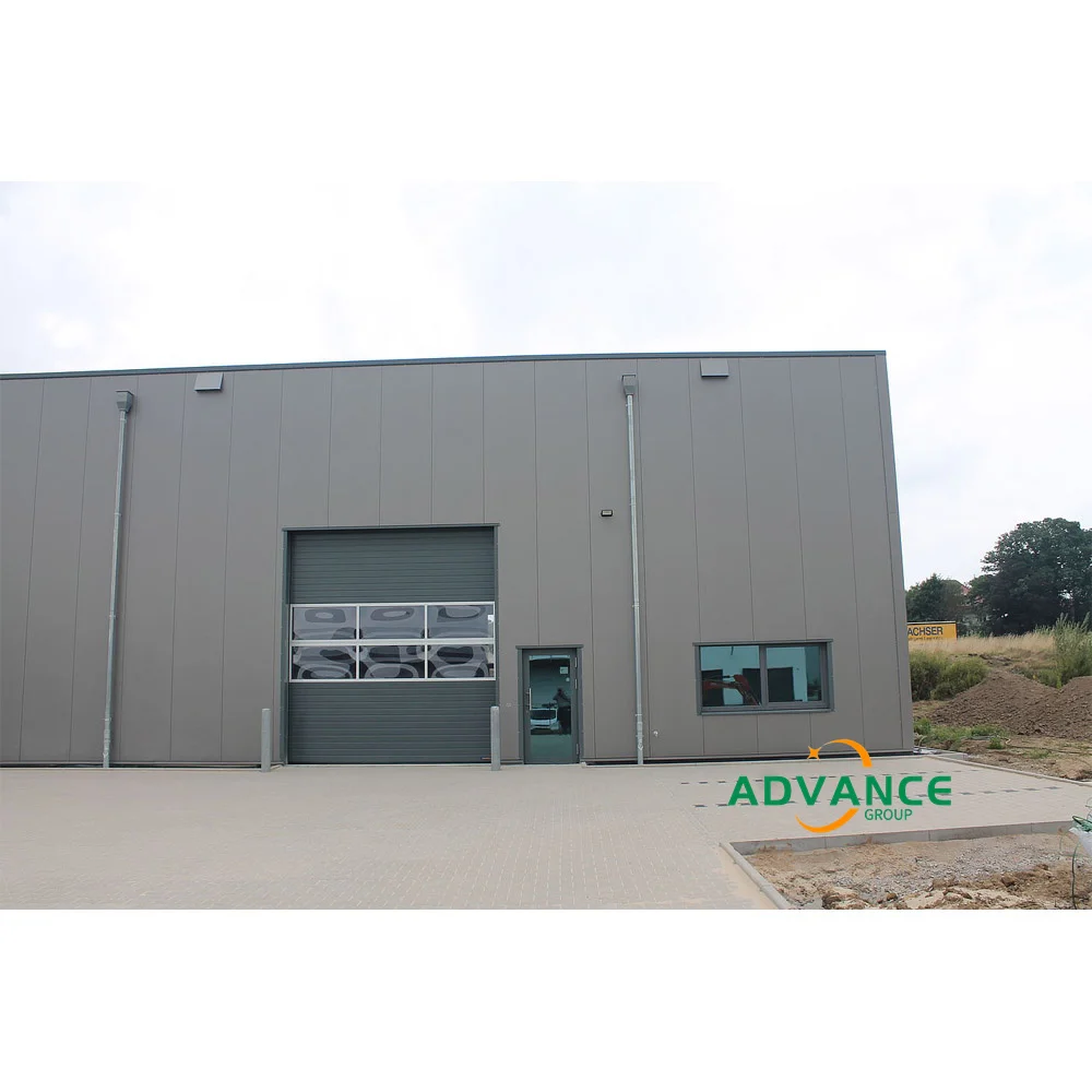 14x16 16x12 Black steel insulated automatic commercial sectional industrial garage door for storefront door