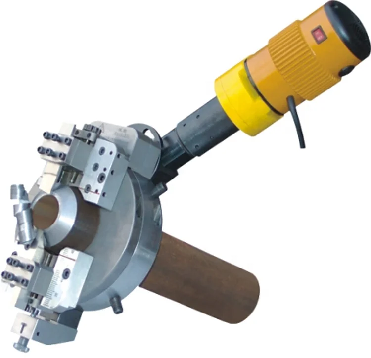 Portable OD-Mounted OCE-89 automatic electric stainless pipe cold cutting beveling machine