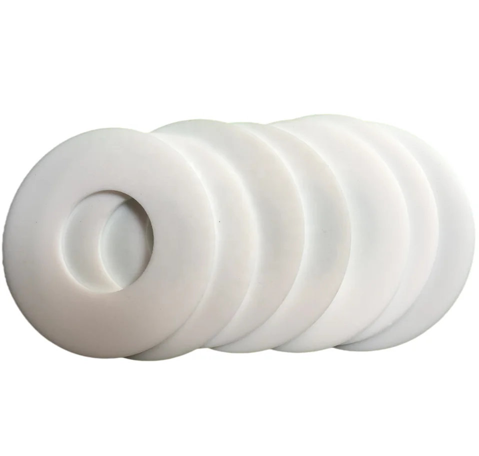 CNC Machining PTFE Plastic Flat Gasket Washer