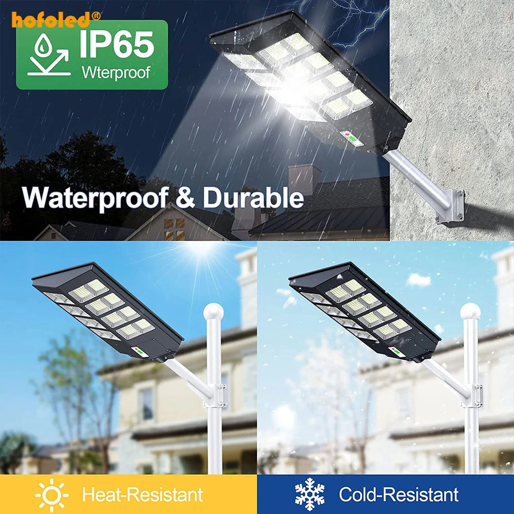High Brightness Outdoor All in One Integrated Dusk to Dawn 600w 800w 1000w 2000 Watt Led Solar Street Light