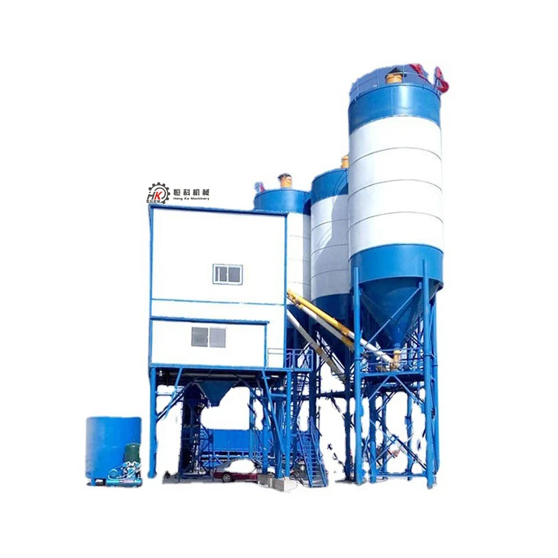 The fully automatic control and operation of concrete mixing equipment for concrete mixing plant engineering are convenient