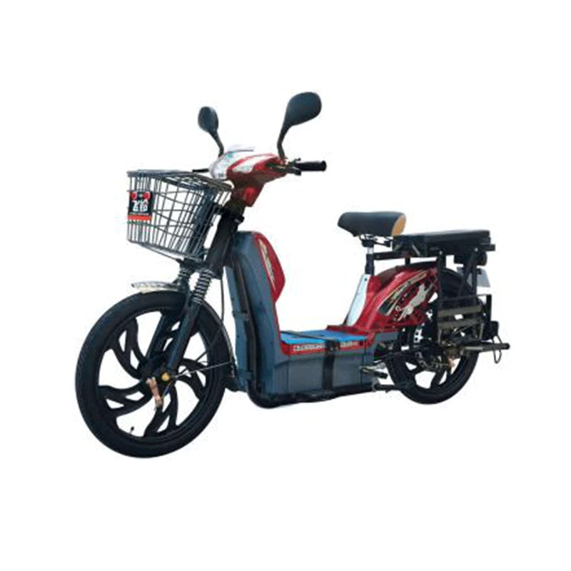 48V 550W 17inch Long Range Lithium Battery Food Delivery Electric Cargo Bike