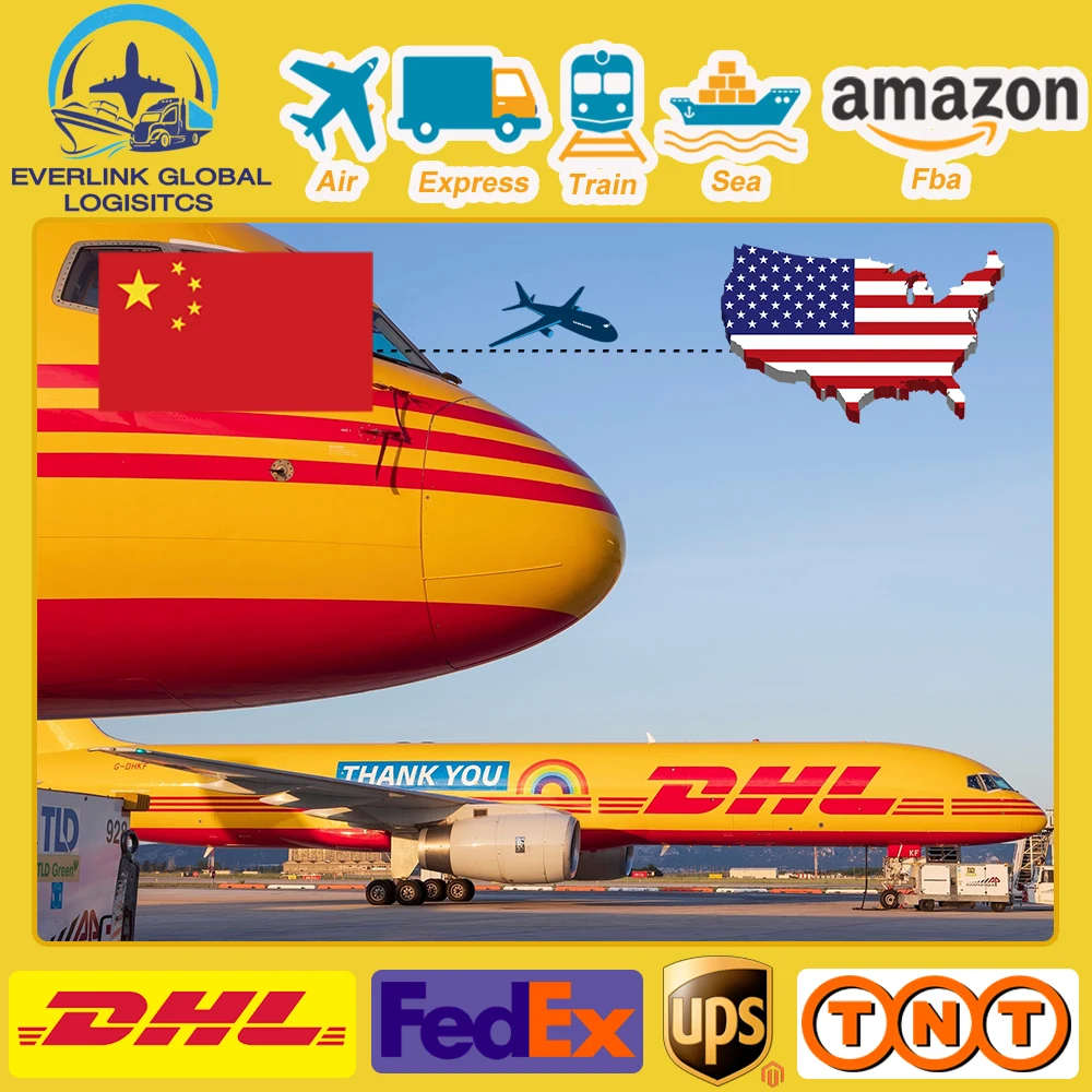 DHL Express from China Forward Agent to USA Spain Romania FedEx Express Shipping Low Shipping Cost