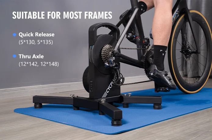 CYCPLUS T1 Foldable Cycle Trainer Smart Indoor Roller Bike Trainer Gym Equipment