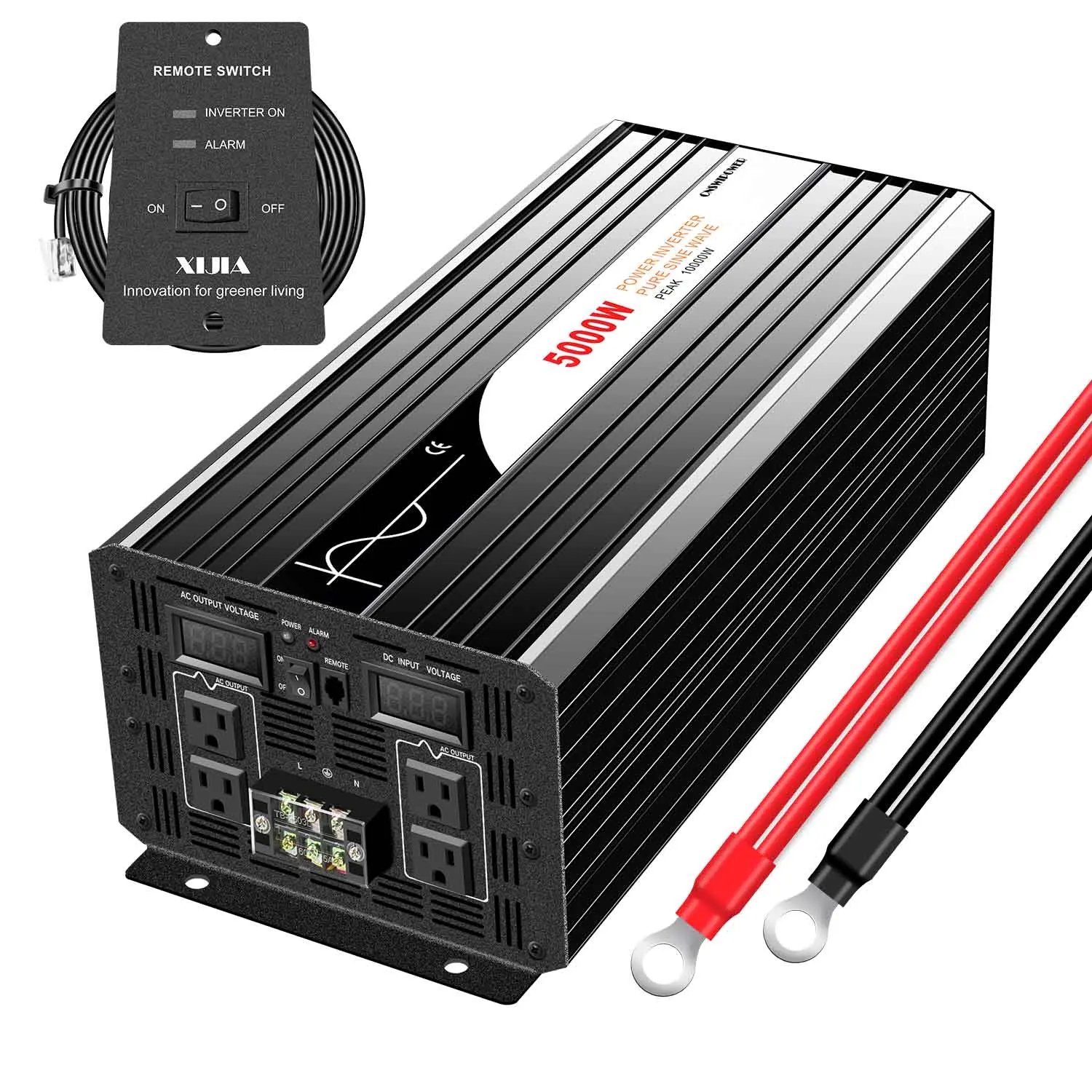 5000W  pure sine wave INVERTER SOLAR  AC TO DC CONVERTER 12V 24V 48V to 120V Inverter Power Inverter