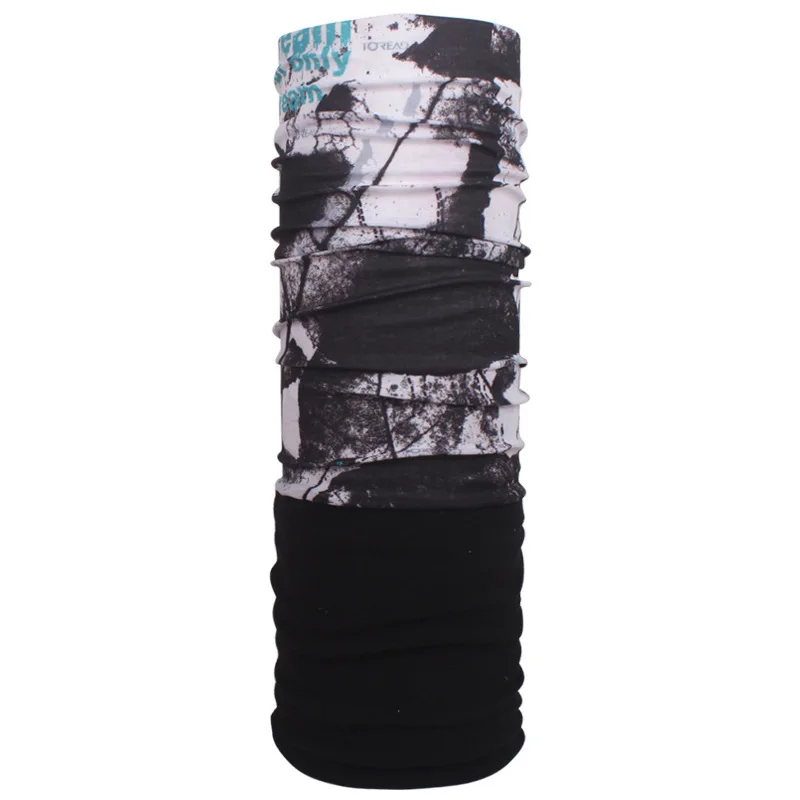 HZW-24037 Winter Fleece Bandana Stock Headwear Multifunctional Skull Cycling Tube Neck Warmer Bandana