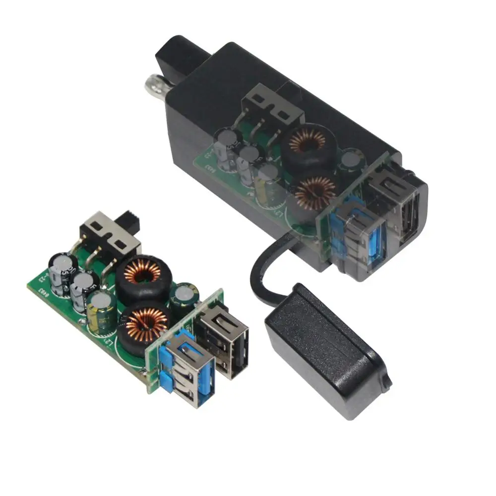 Waterproof Electric Fast 12V 24v Dual Usb charger for Motorcycle car Battery Power Socket Adapter with Outlet 2.1A Sae Charger