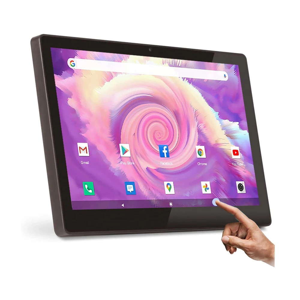 Wall-mounted IPS lcd Touch Screen quad core Android 8.1 tablet 11.6 Inch with rj45 ethernet port