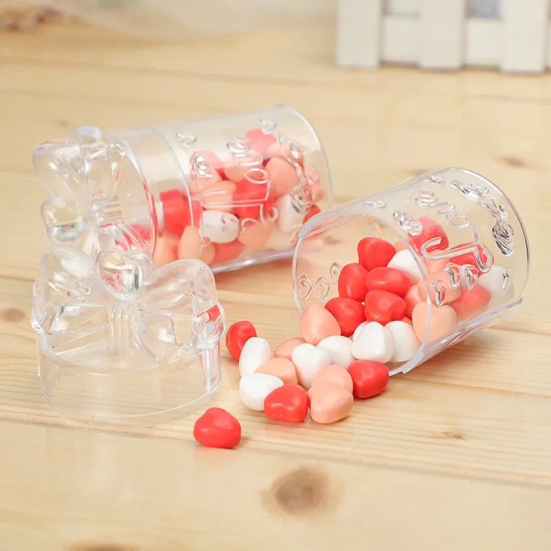 Transparent Plastic Chocolate Gift Box New Creative Love Small product Packaging Box