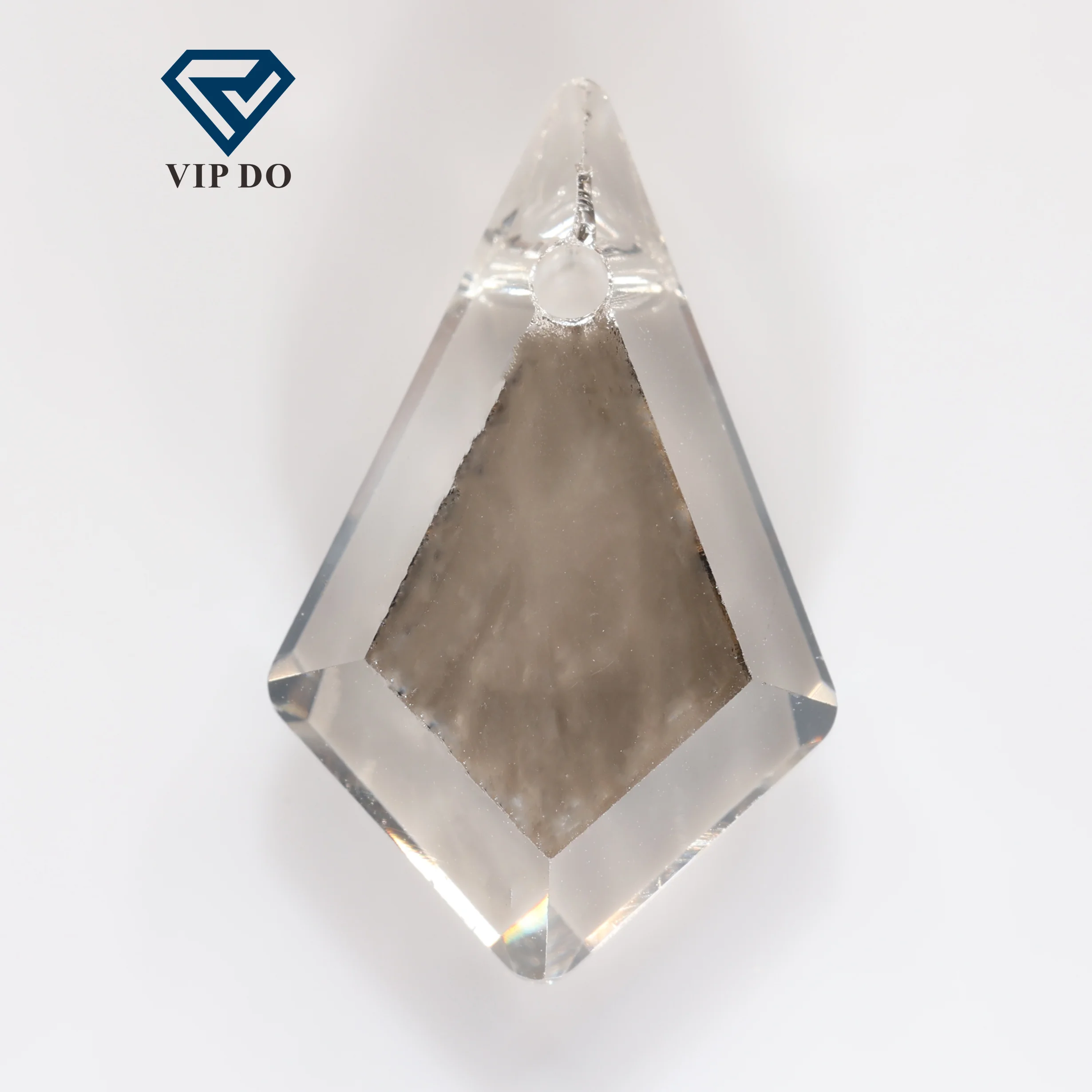 New product single hole plate bottom series wholesale price Embossed kite cut high quality glass material crystal glass rhines