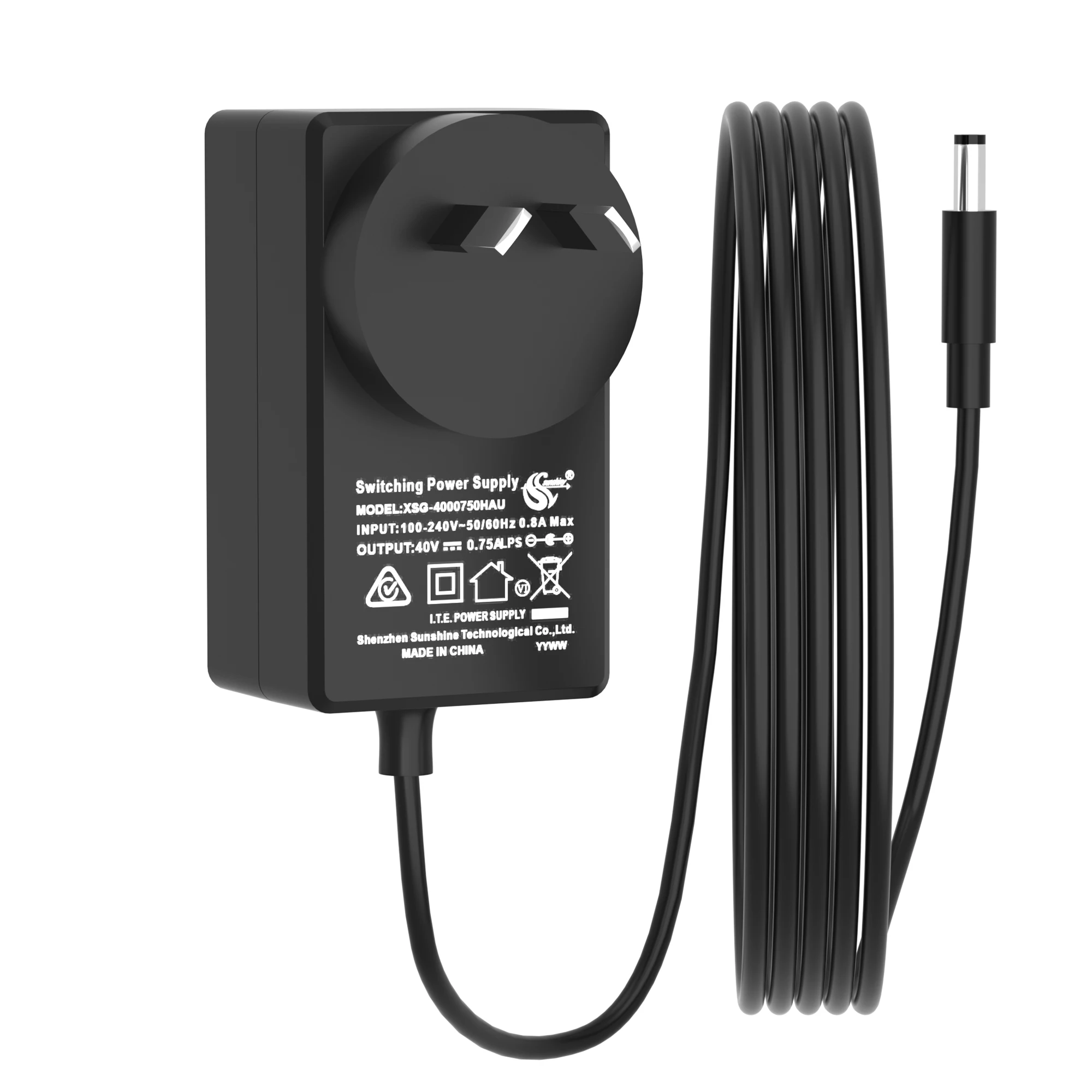 Au Us Uk Eu Plug Usb Charger 4 Ports 24w AC/DC Power adapters Wall Mount For Tablet With Ce Cb Ul Fcc S-mark Approved