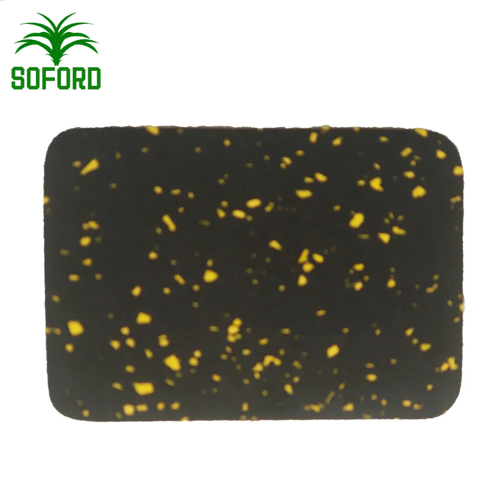 Epdm interlocking tiles for home fitness roll indoor flooring gym floor rubber Mat