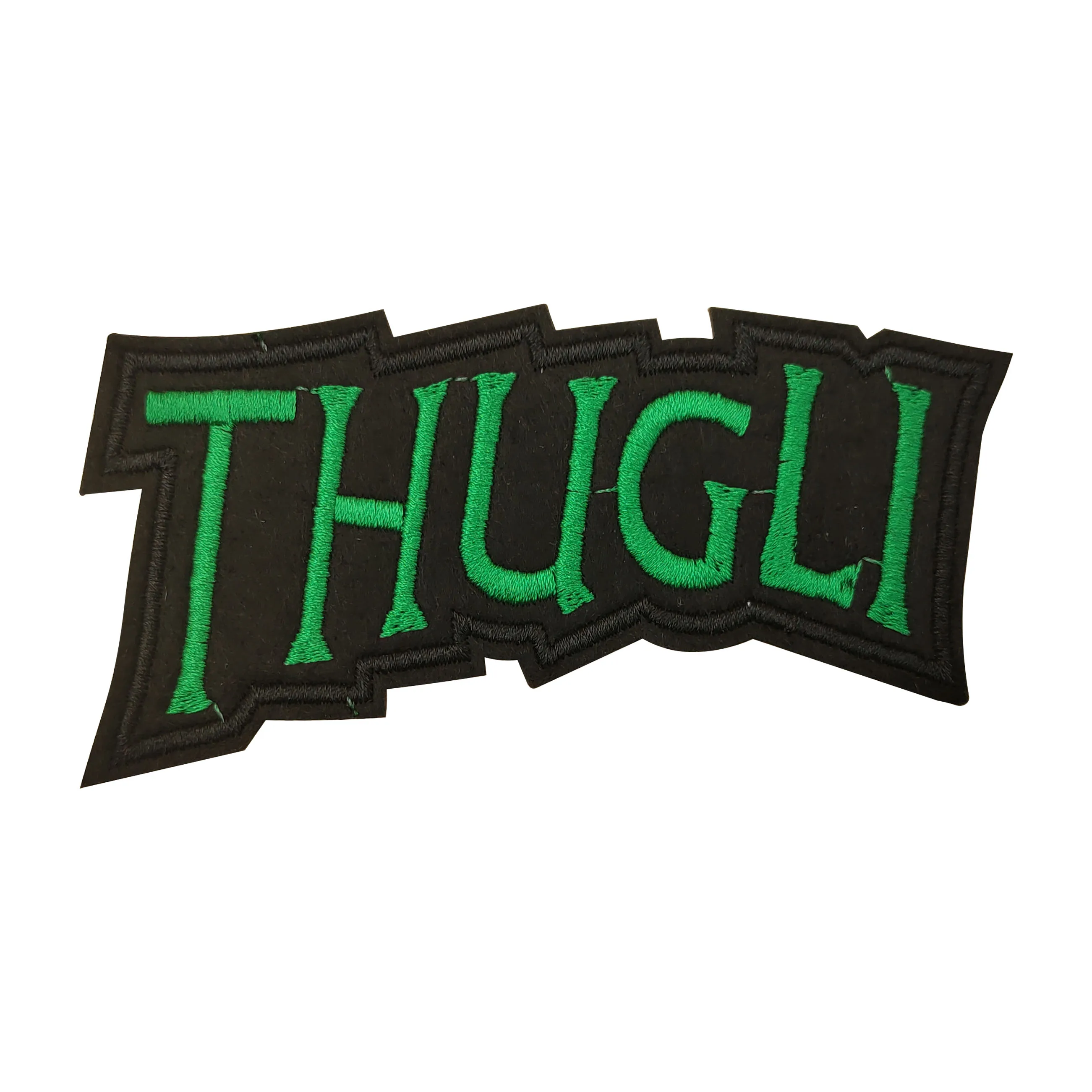 No minimum MOQ 3d embroidery hat letter patch for clothing