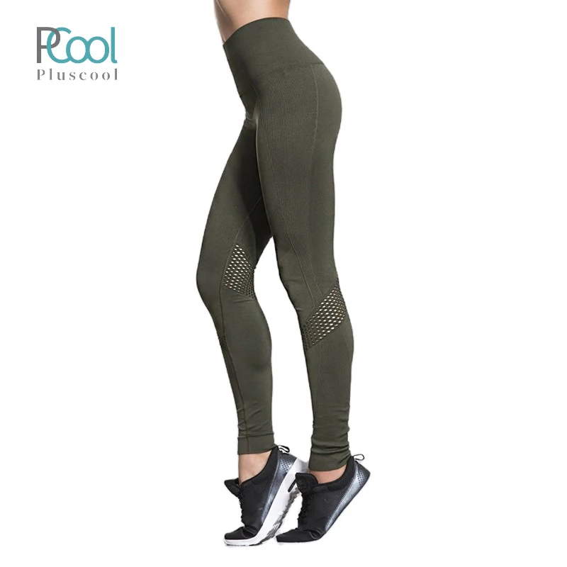 Wholesale GYM lady nylon spandex compression fitness yoga pants