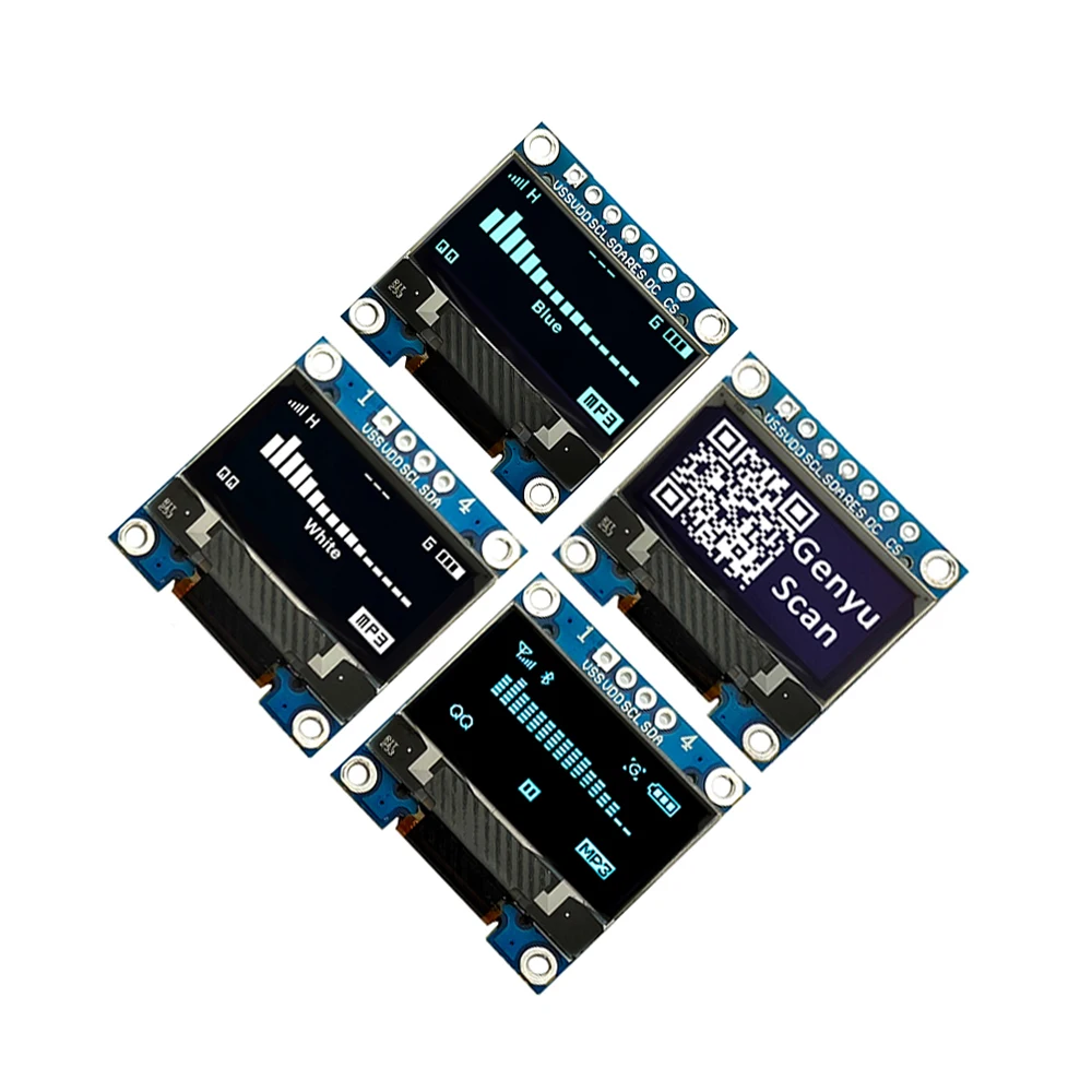 Smart Small Graphics 0.96 128X64 Pcb I2C Ssd1306 096 Inch Incholed Micro Oled Display Module