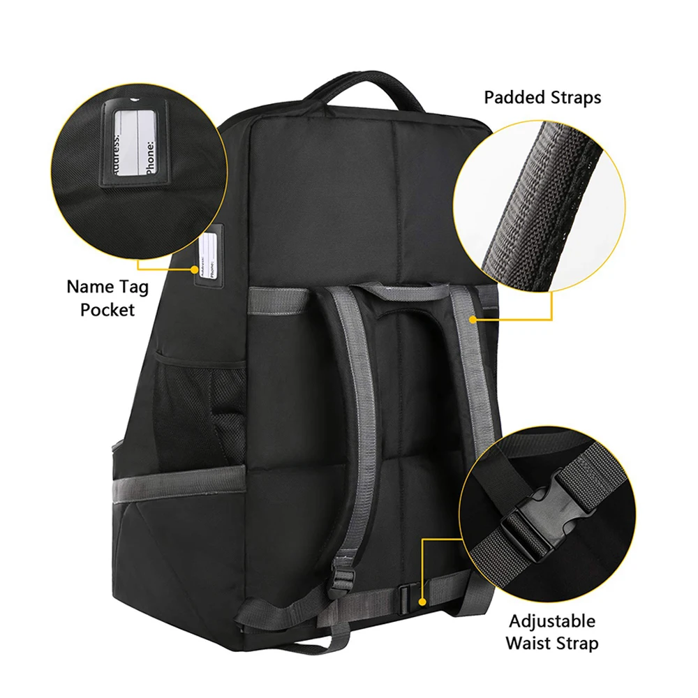 car seat travel transport bag for checked luggage in store for airplane