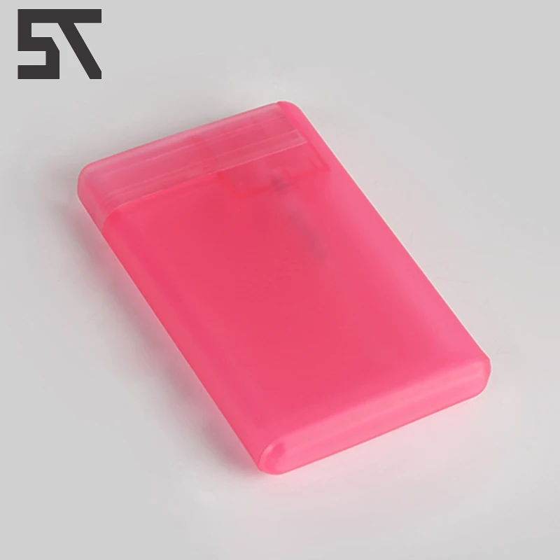 20ml plastic perfume atomizer empty credit card shape spray bottle