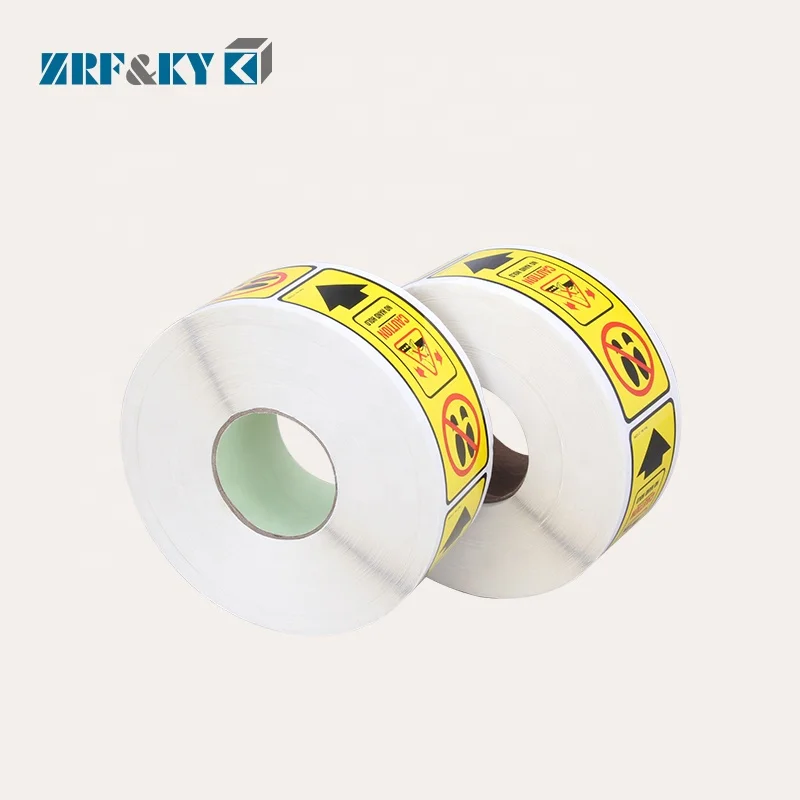 
Customized Waterproof Cheap Printed Warning Safety Signs Label Stickers 
