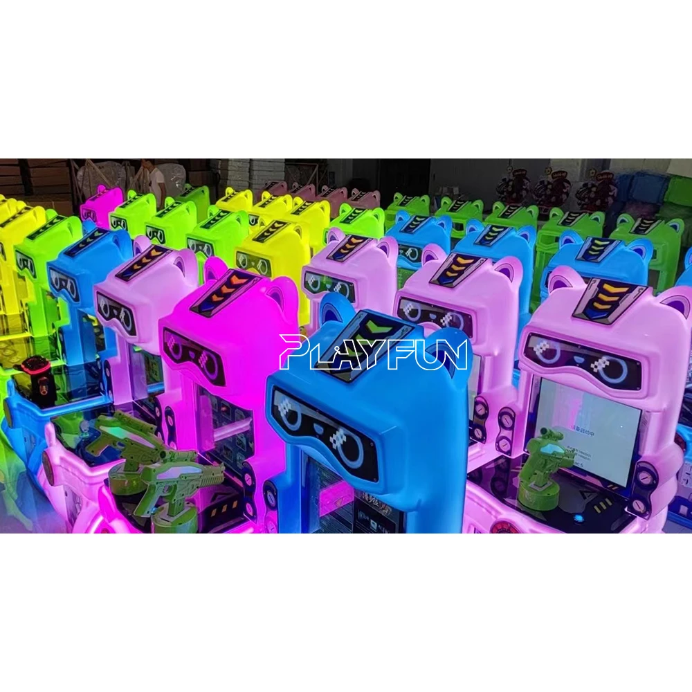 Playfun New Design Coin Operated Arcade Machines Lovely Kids Small Car Racing 19 Lcd Arcade Game Machine